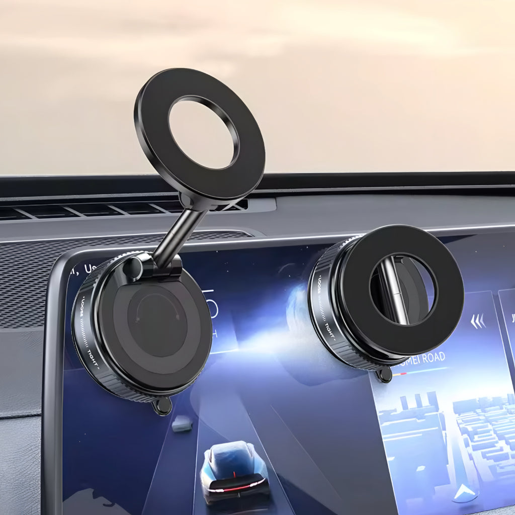Vacuum Magnet Phone Bracket — Strong Hold, Flexible Viewing