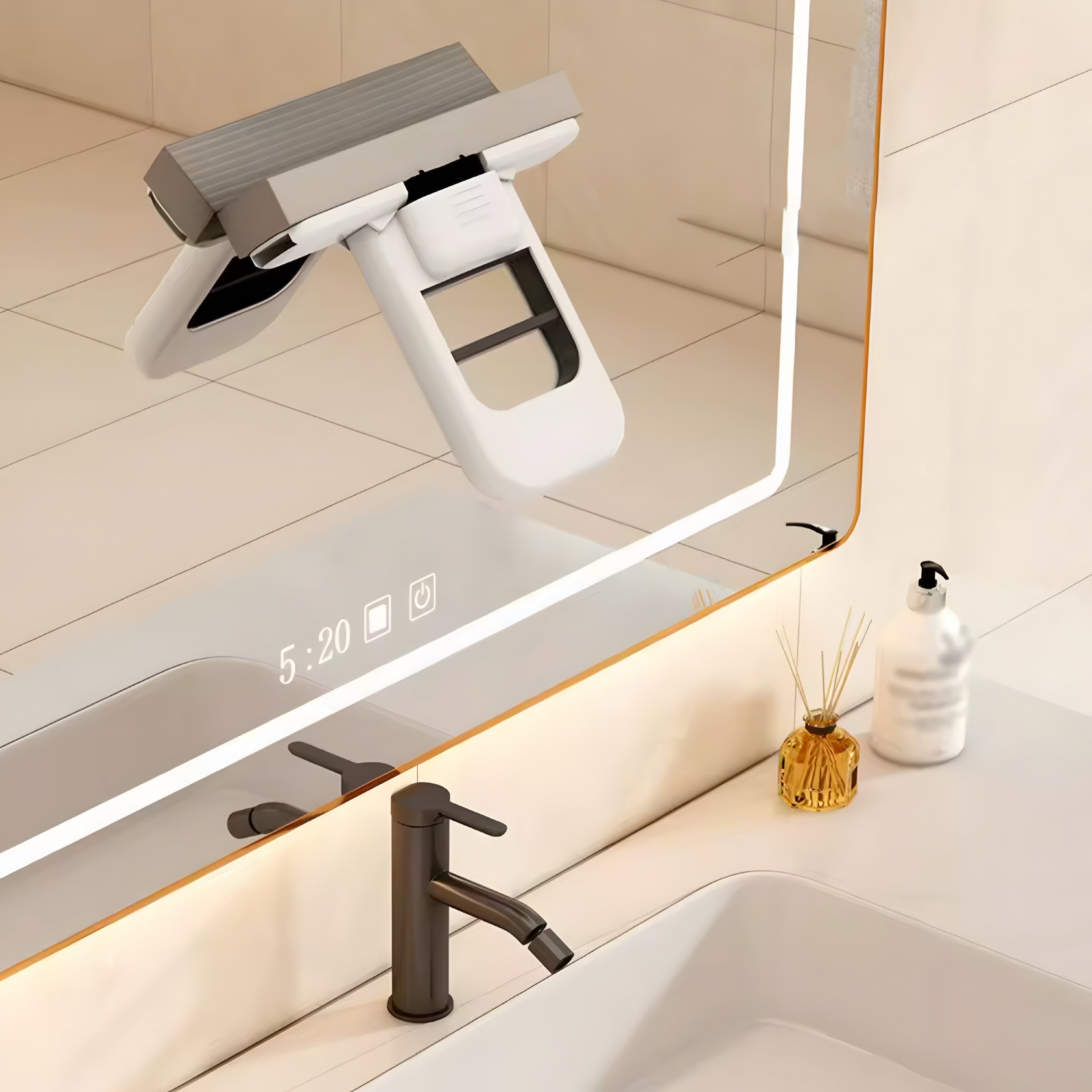 Mini Mop Self-Squeeze — Portable Sponge Mop for Effortless Daily Cleaning