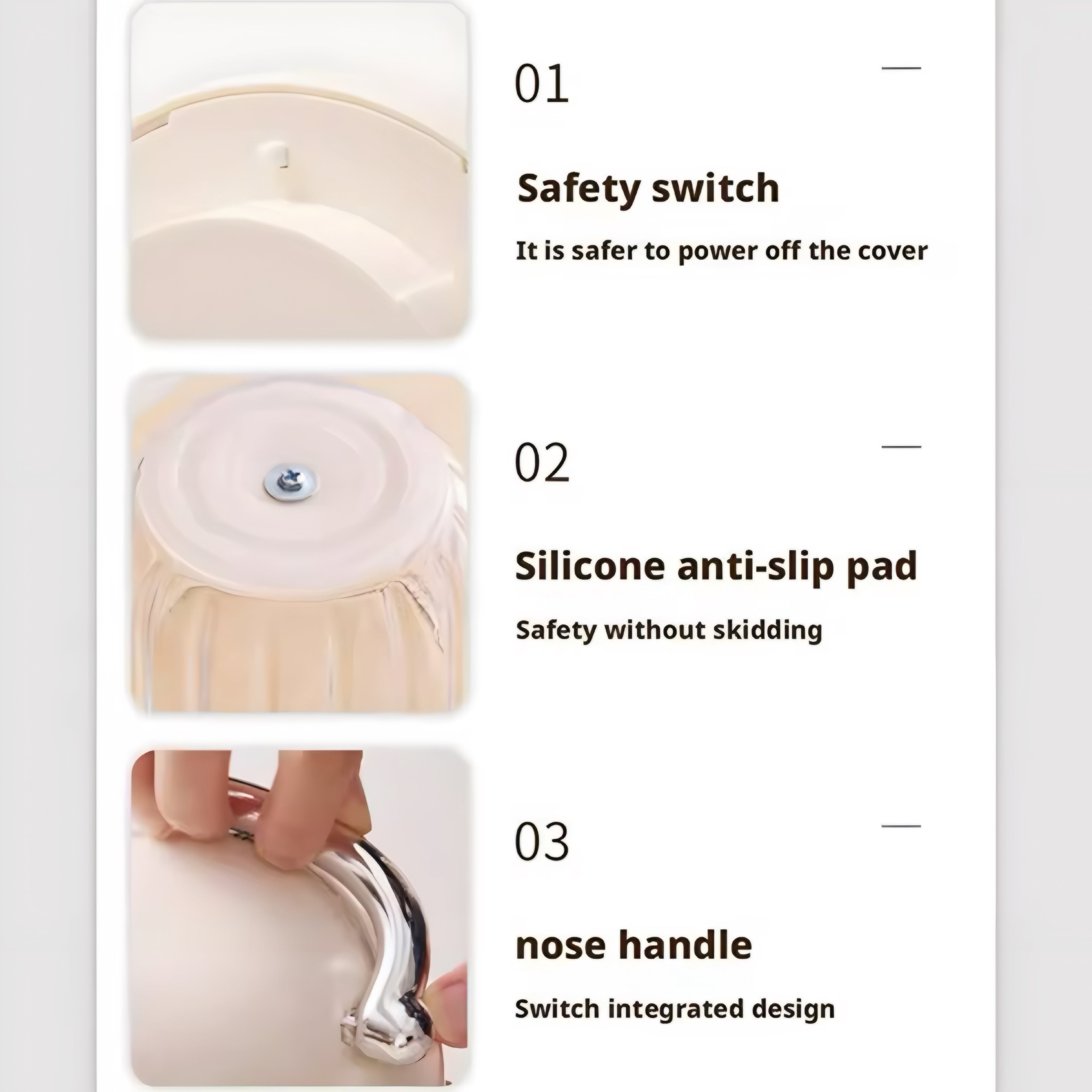 Professional Food Maker Electric Blender — Powerful, Portable & Multifunctional