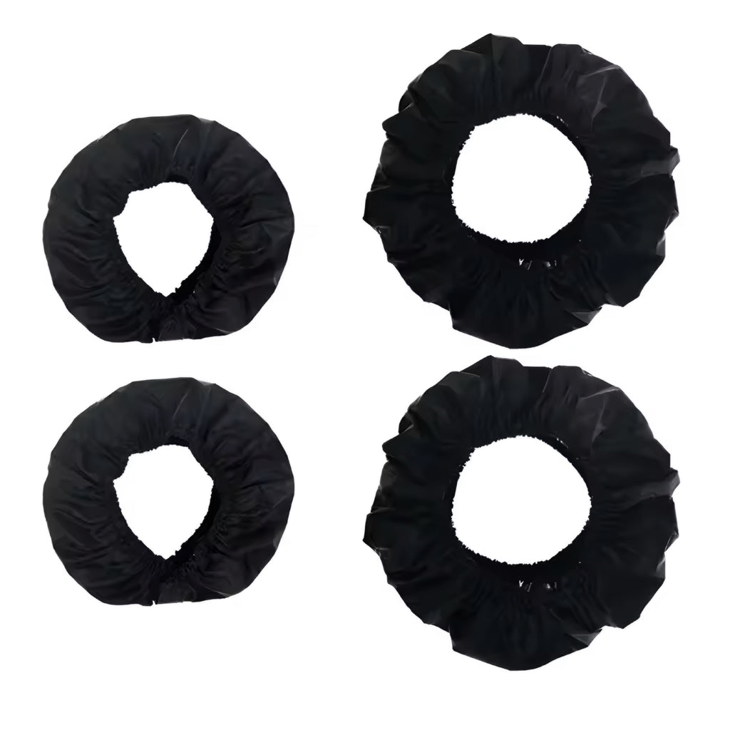 2Pcs Baby Stroller Wheel Covers — Dustproof, Clean & Convenient