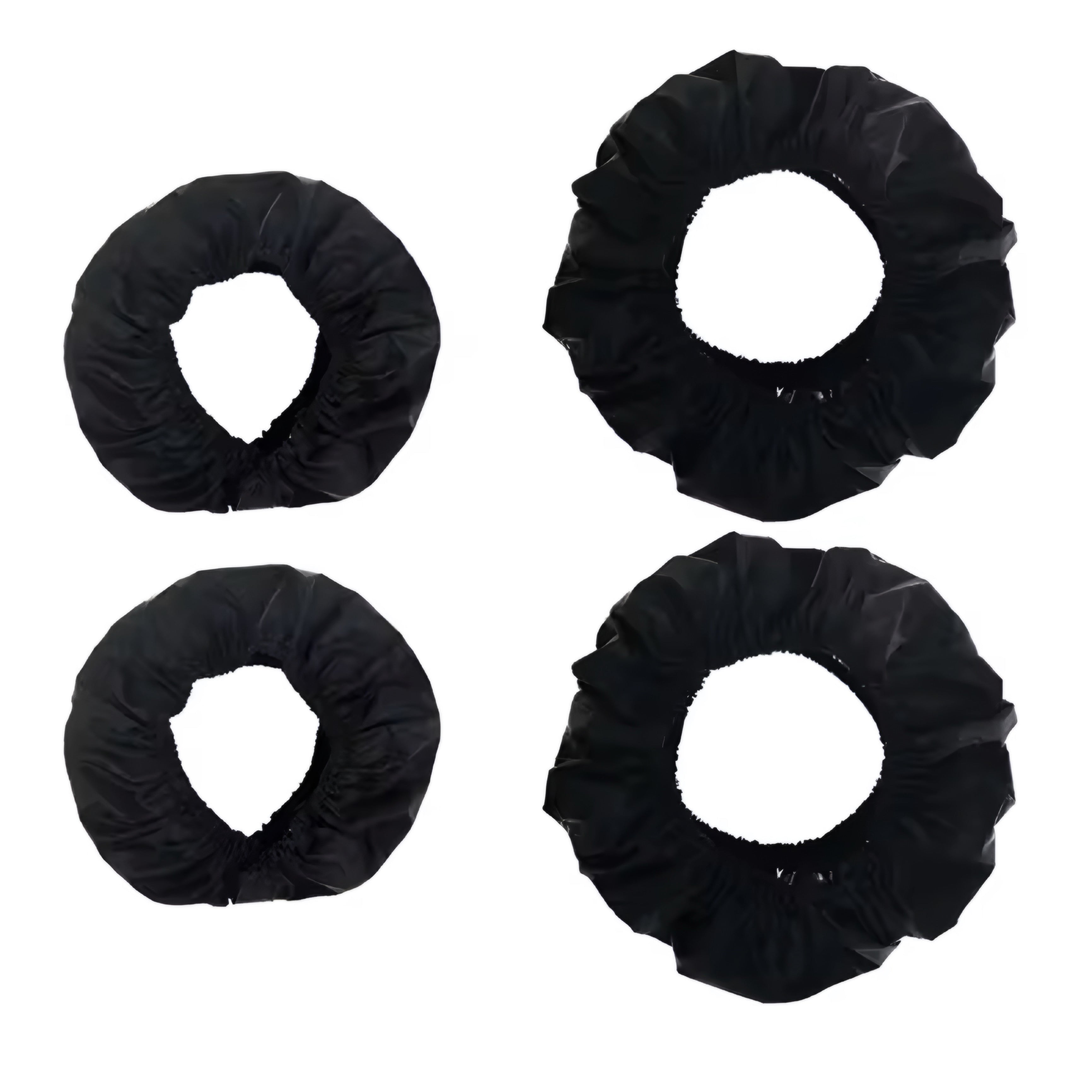 2Pcs Baby Stroller Wheel Covers — Dustproof, Clean & Convenient