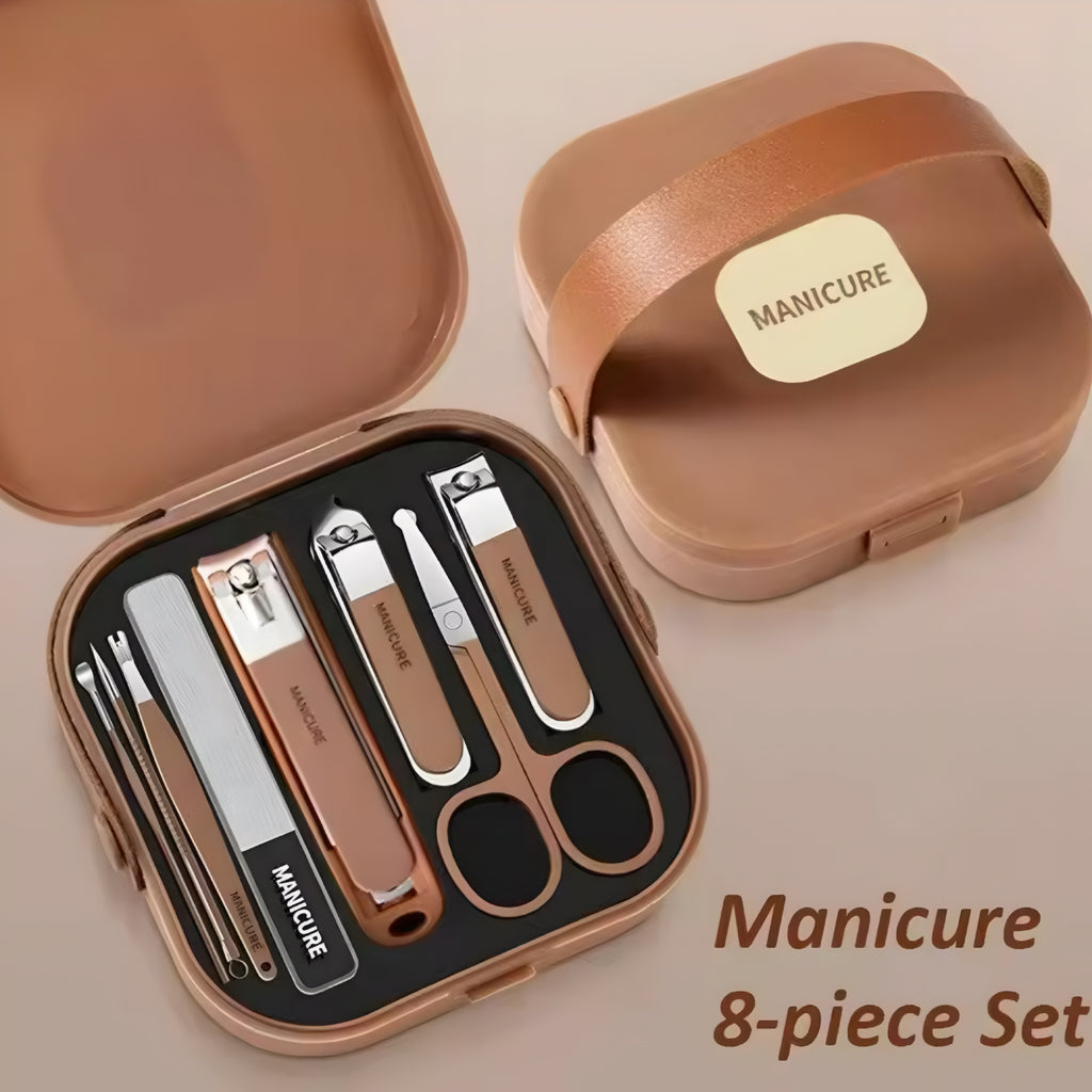 Manicure Kit — Stainless Steel, Sharp & Durable
