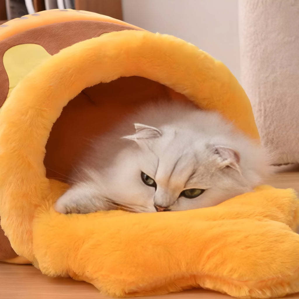 Honey Jar Cat Bed — Cozy, Cute & Irresistible