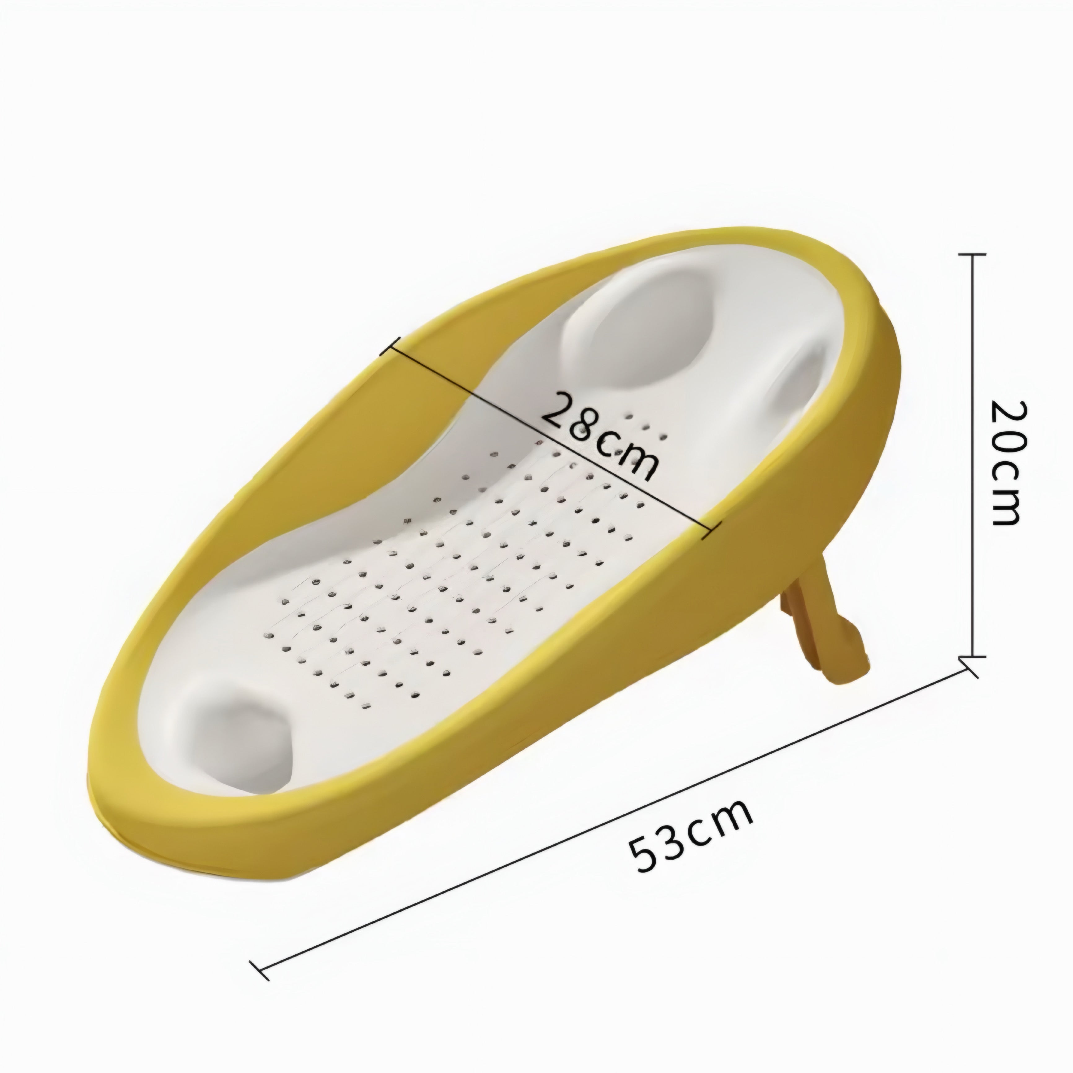 Foldable Baby Bath Seat with Ergonomic Backrest — Safe, Comfortable & Space-Saving