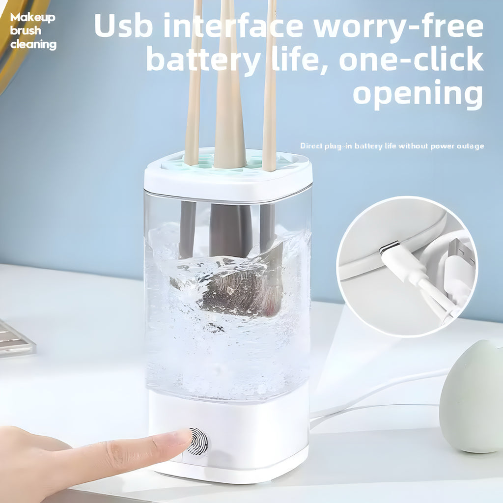 USB Electric Makeup Brush Cleaner — Clean Tools, Flawless Skin