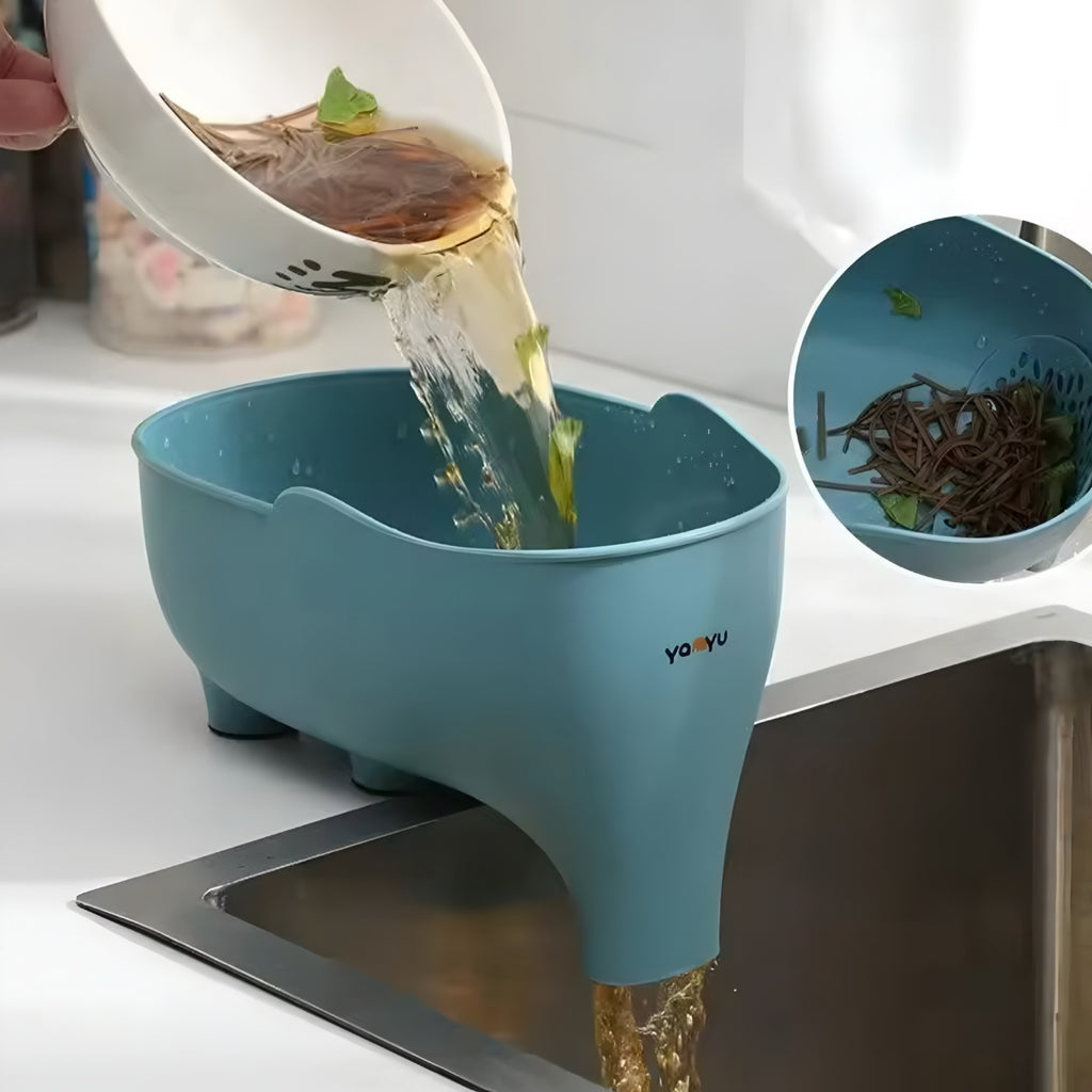 Elephant Drain Basket — Cute, Smart & Multi-Functional