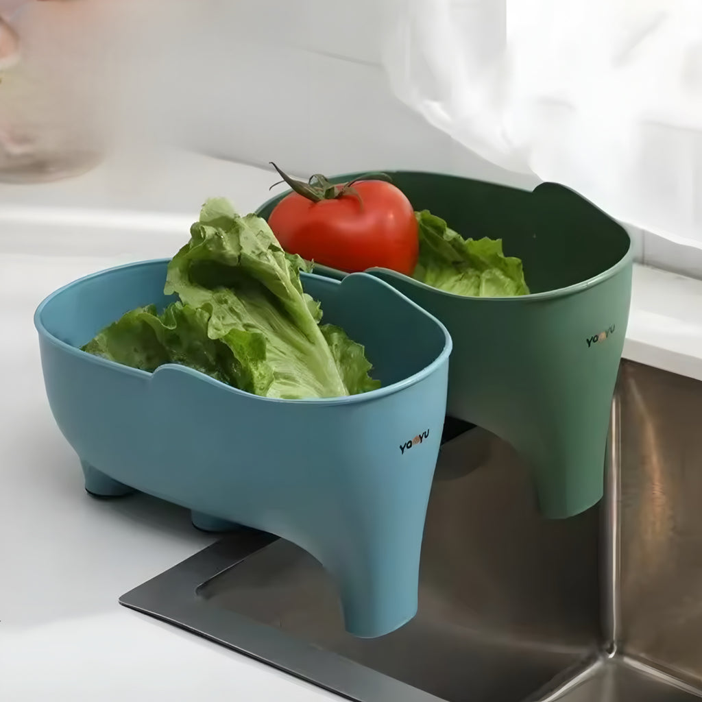 Elephant Drain Basket — Cute, Smart & Multi-Functional