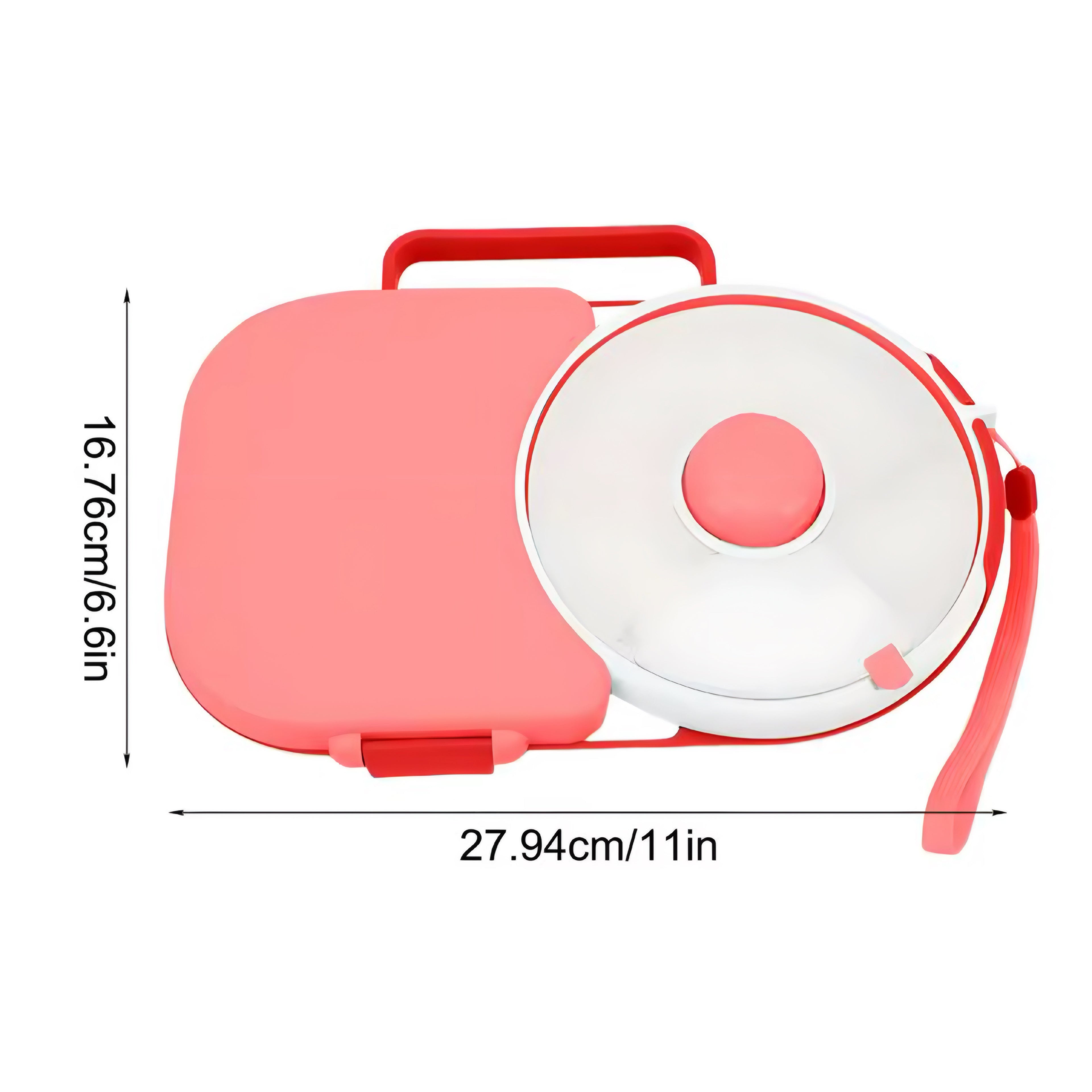 Kids Rotating Lunch Box with Snack Spinner — Fun, Interactive & Leak-Proof